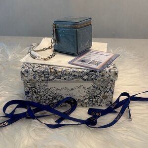 Dior Patent Cannage Micro Lady Dior